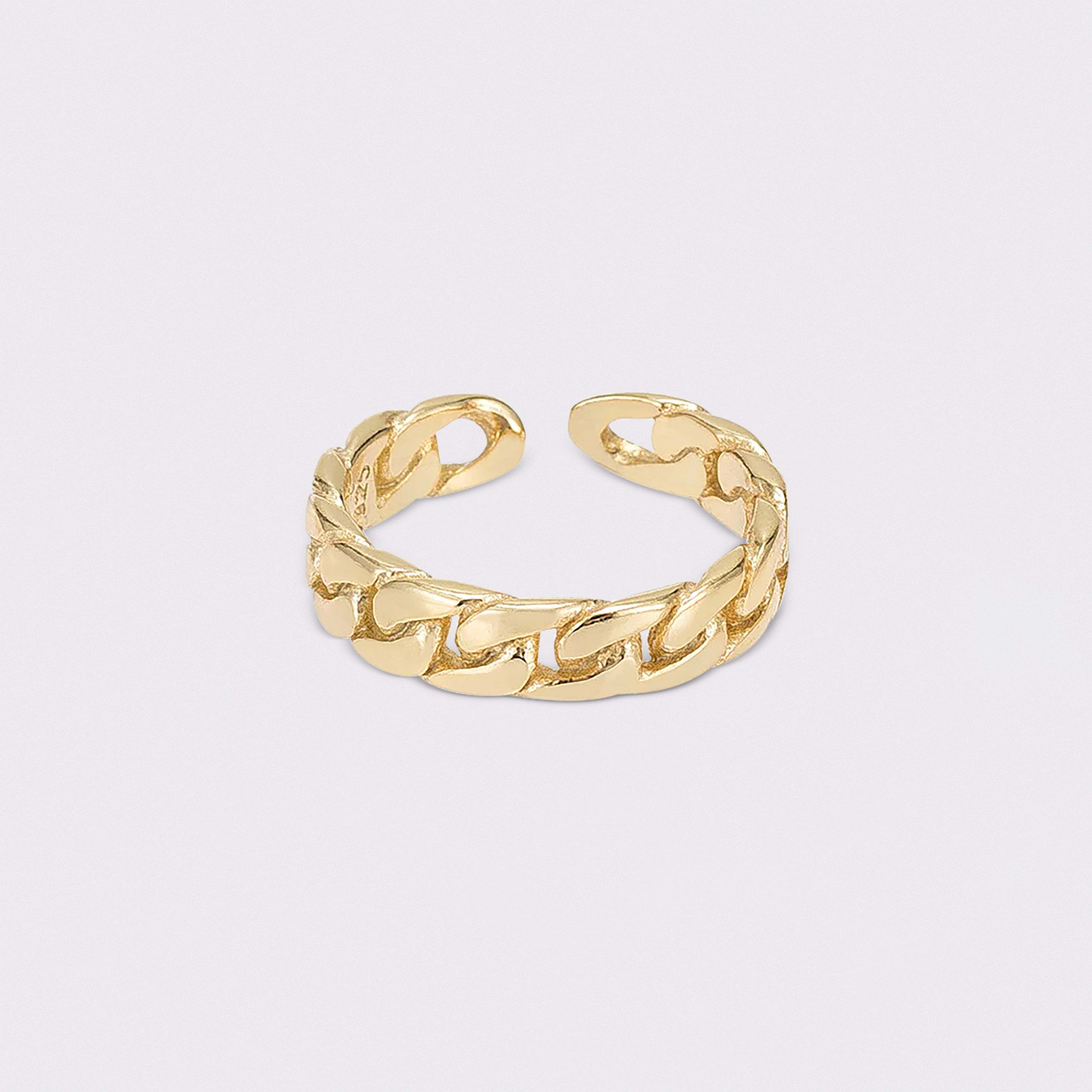 Sterling Adjustable Braid Ring
