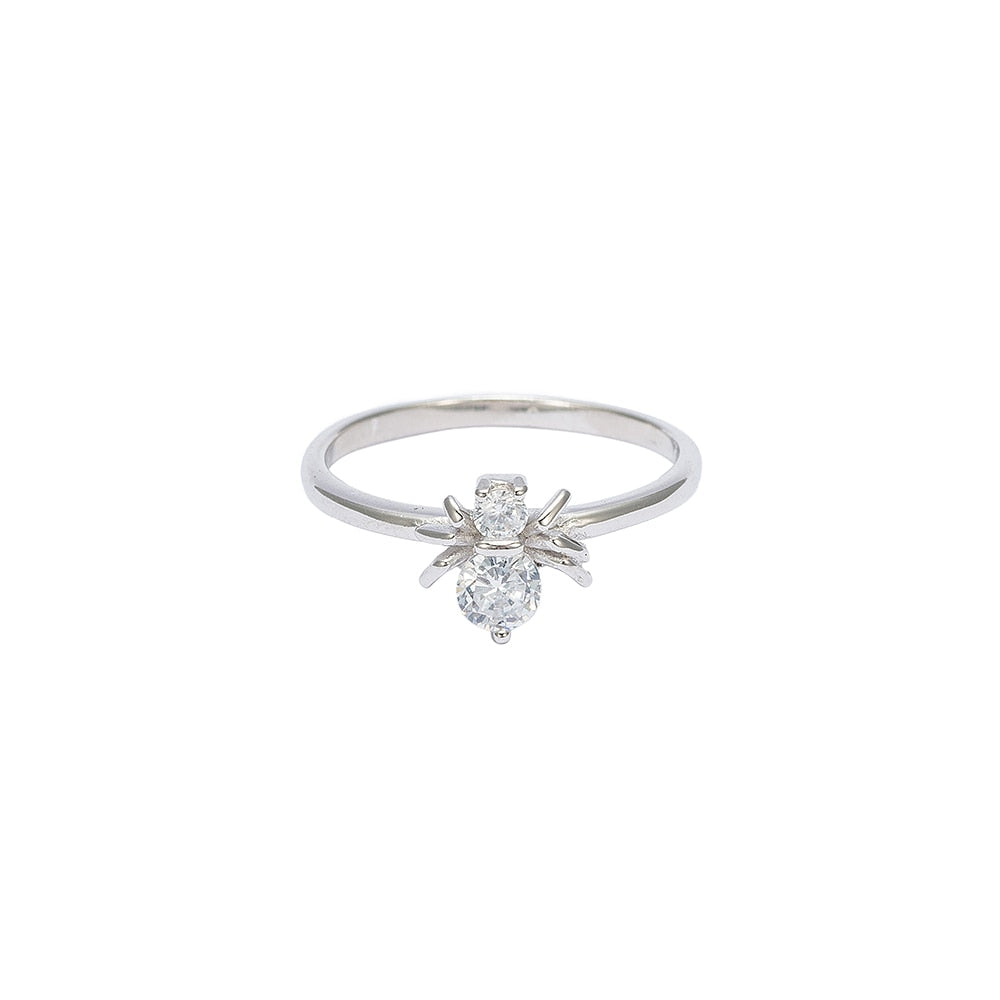 Sterling Spider Ring