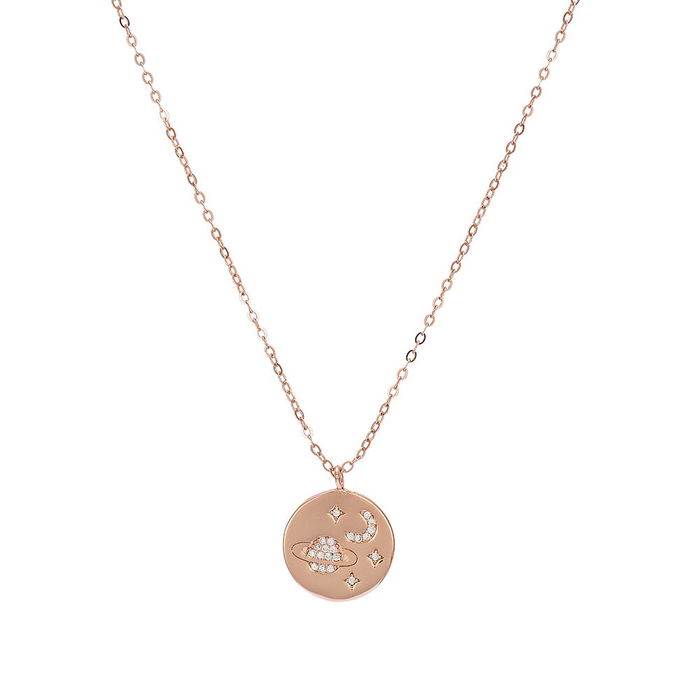 Sterling Silver Galaxy Necklace