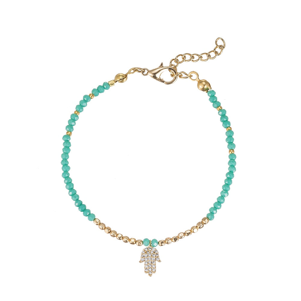 Hand of Miriam Gold Plated Bracelet