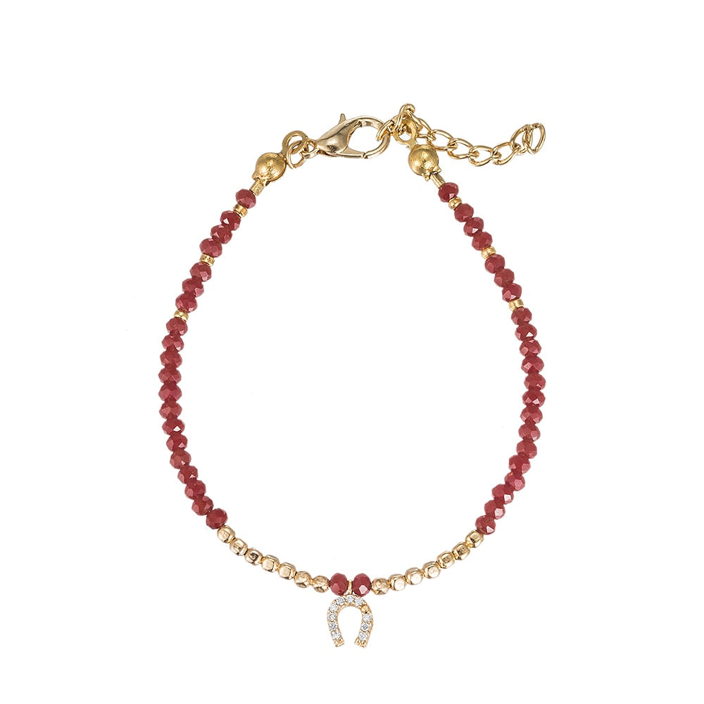 Horseshoe Gold Plated Bracelet