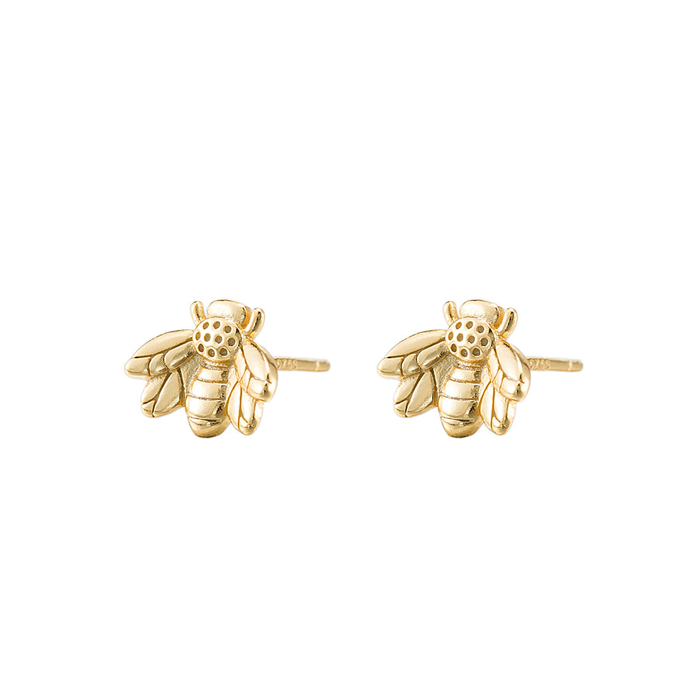 Bumble Bee Stud Earrings