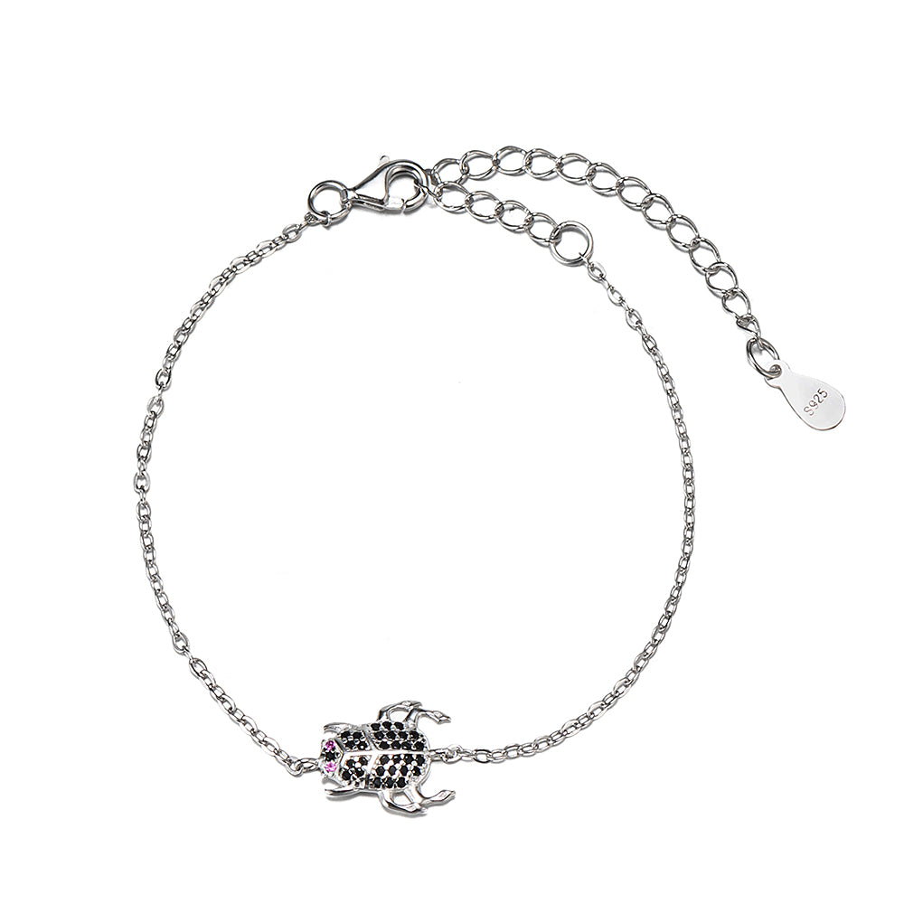 Sterling Bug Bracelet