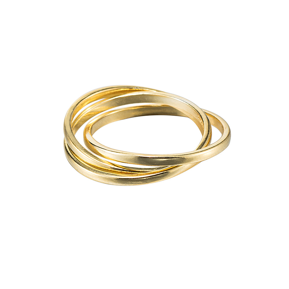 Interlock Band Ring – e&e Jewellery