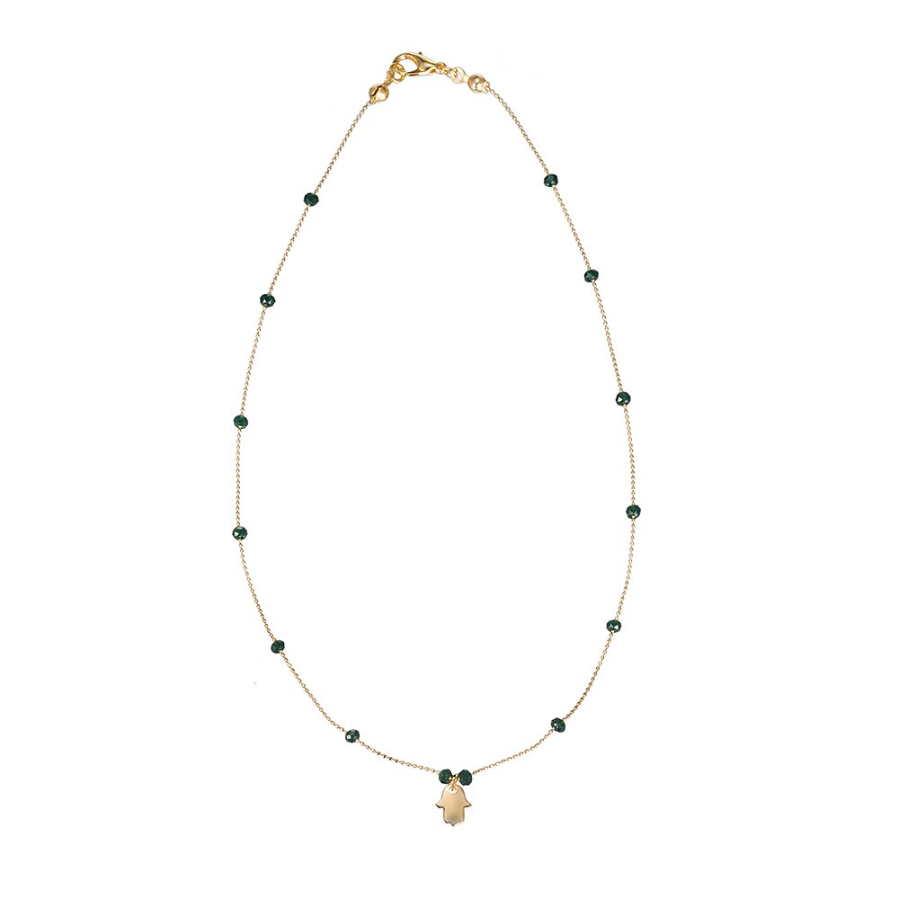 Hamsa Gold Plated Necklaces