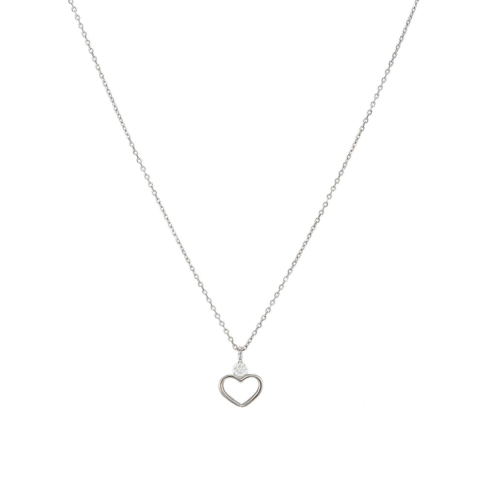 Silver Heart Necklace