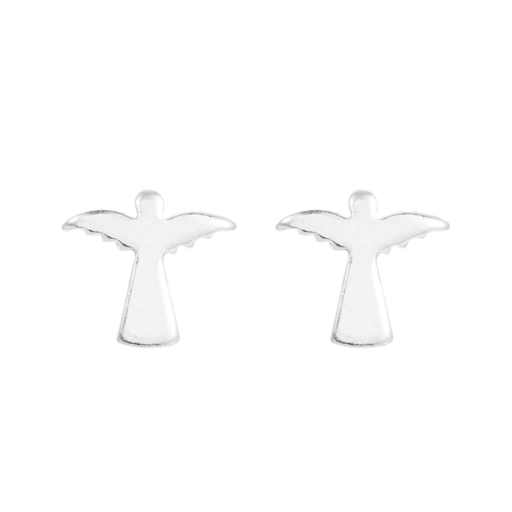 Sterling Silver Angel Studs