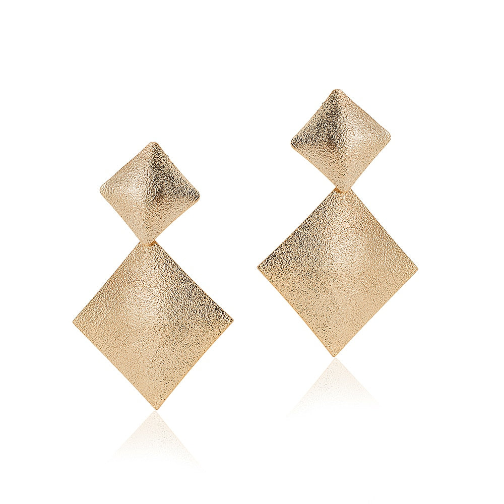 Gold Plated Vintage Style Earrings