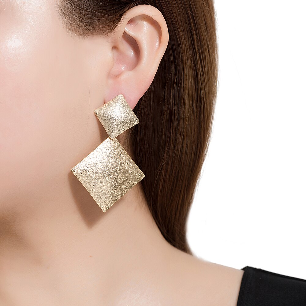Gold Plated Vintage Style Earrings