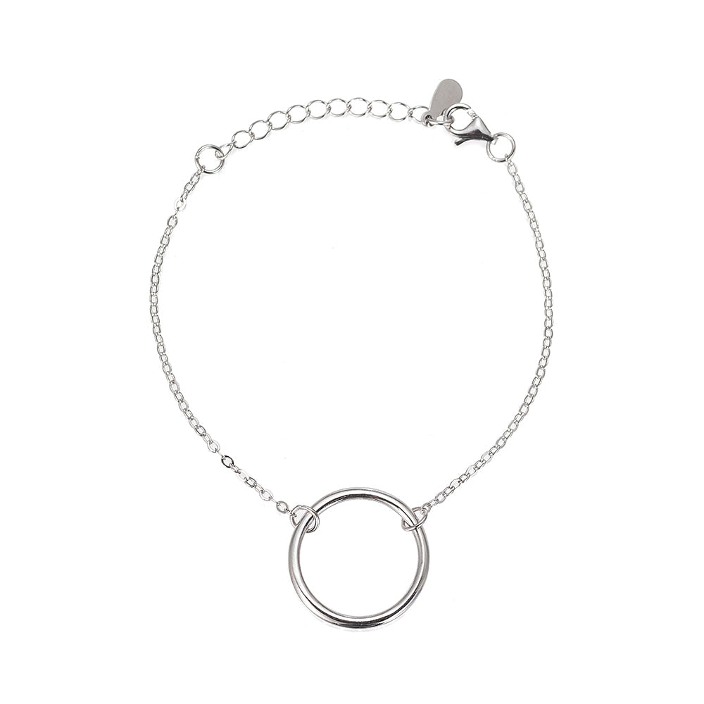 Circle Sterling Bracelet