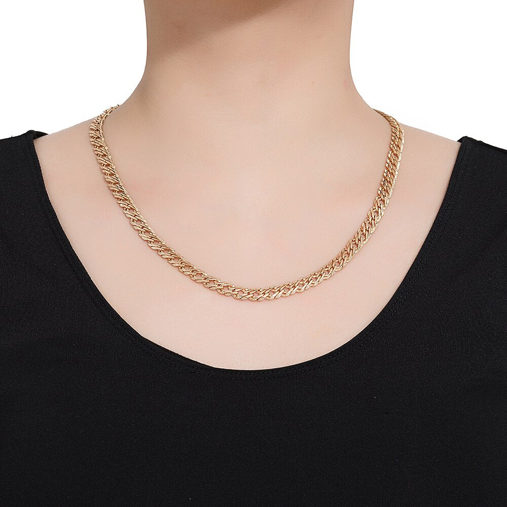 Stainless Steel Snail Chain Necklace