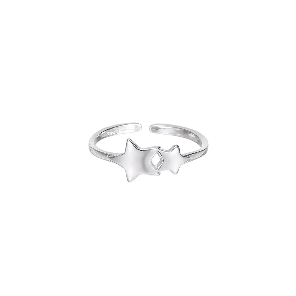 Sterling Silver Star Ring