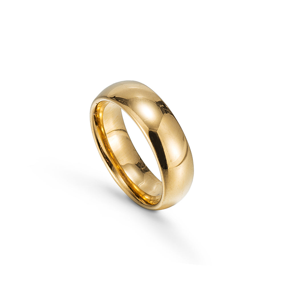 Stainless Steel Thick Band Ring