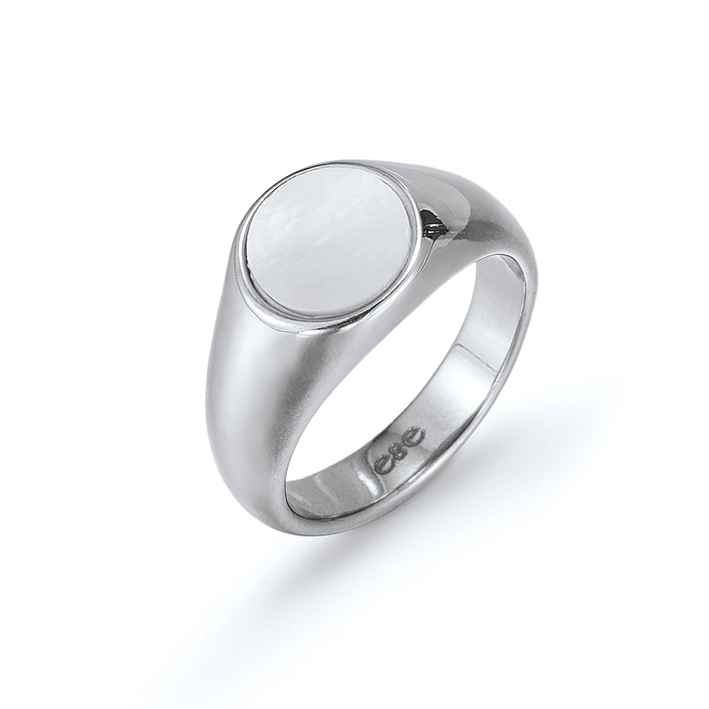 Pearl Signet Ring