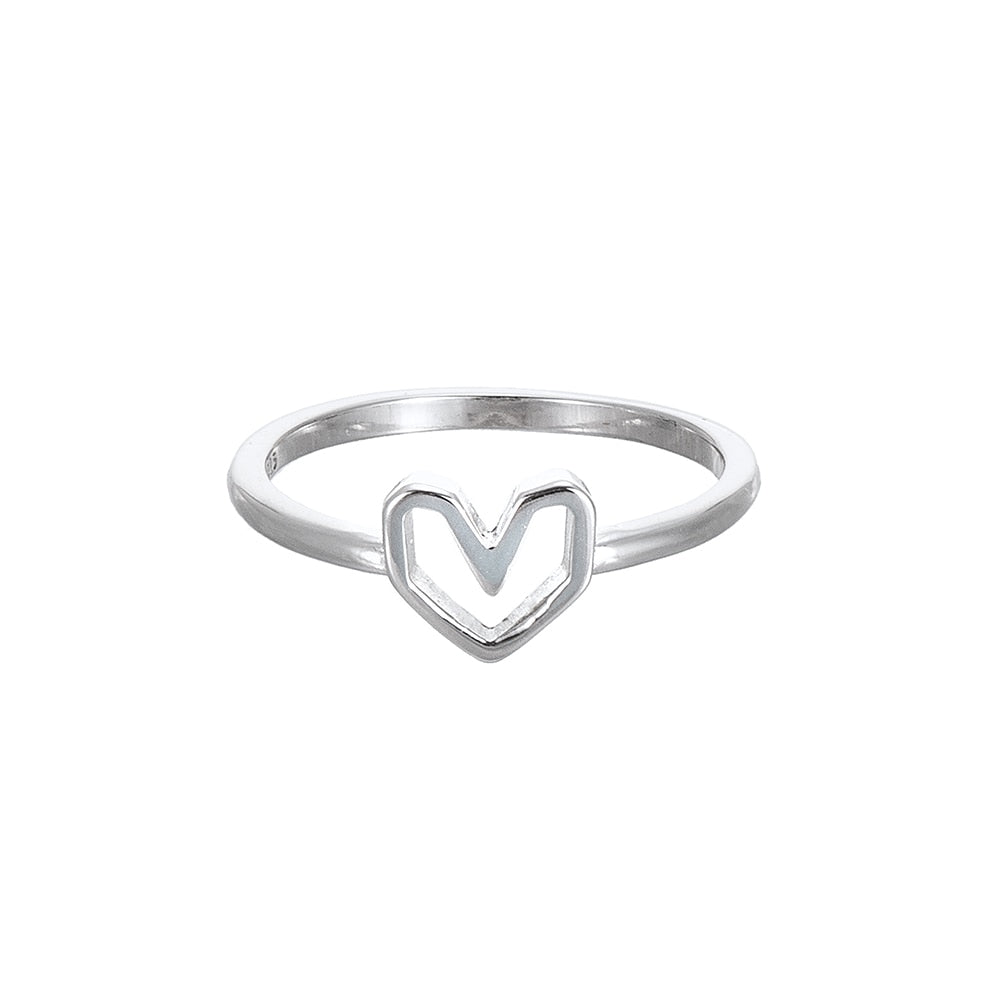 Sterling Heart Ring